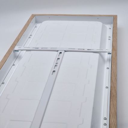 Brilagi - Plafoniera LED dimmerabile da bagno WOODY FRAME LED/50W/230V quercia 120x30 cm 3000-6000K IP44 + telecomando