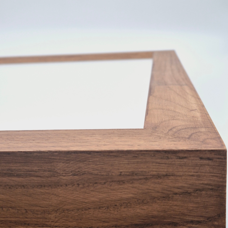 Brilagi - Plafoniera LED dimmerabile da bagno WOODY FRAME LED/50W/230V quercia ciliegio 60x60 cm 3000-6000K IP44 + telecomando
