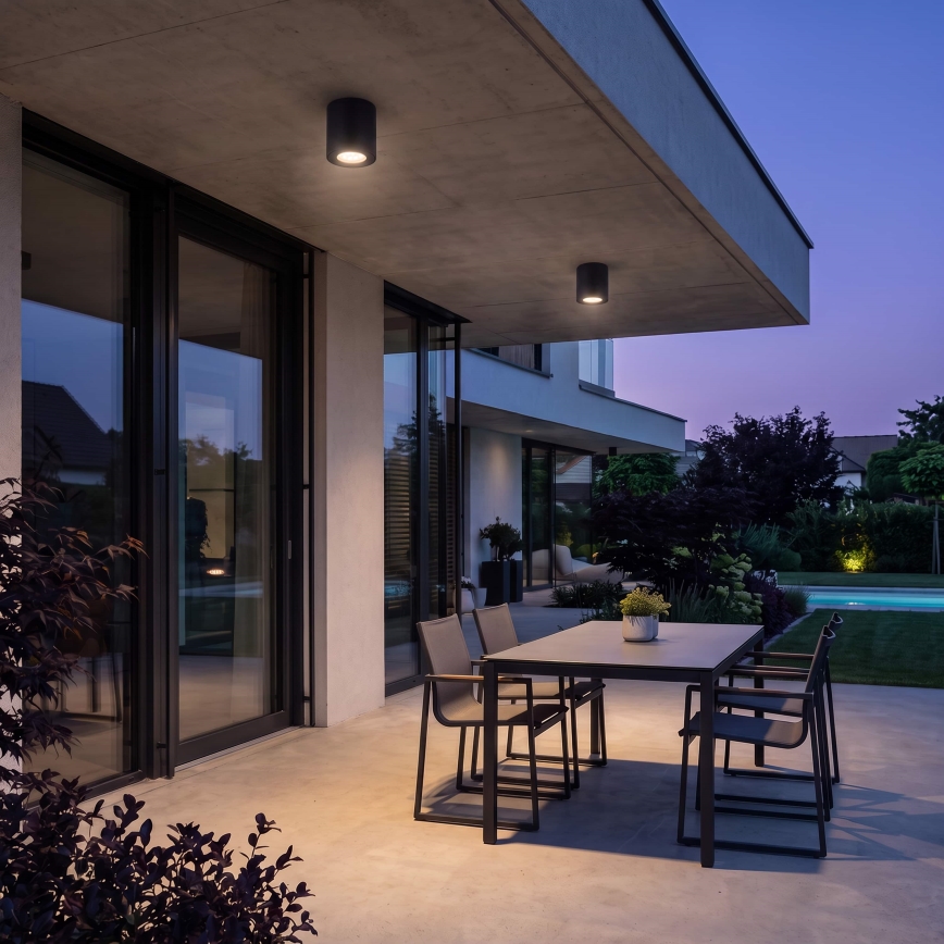 BRILAGI - Luce Spot da bagno MIA 1xGU10/30W/230V 84x80 mm nero IP54
