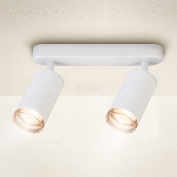 Brilagi - Luce Spot da bagno SELE 2xGU10/30W/230V IP44 bianco