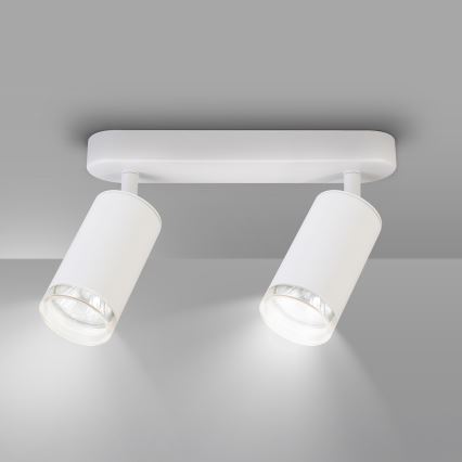 Brilagi - Luce Spot da bagno SELE 2xGU10/30W/230V IP44 bianco