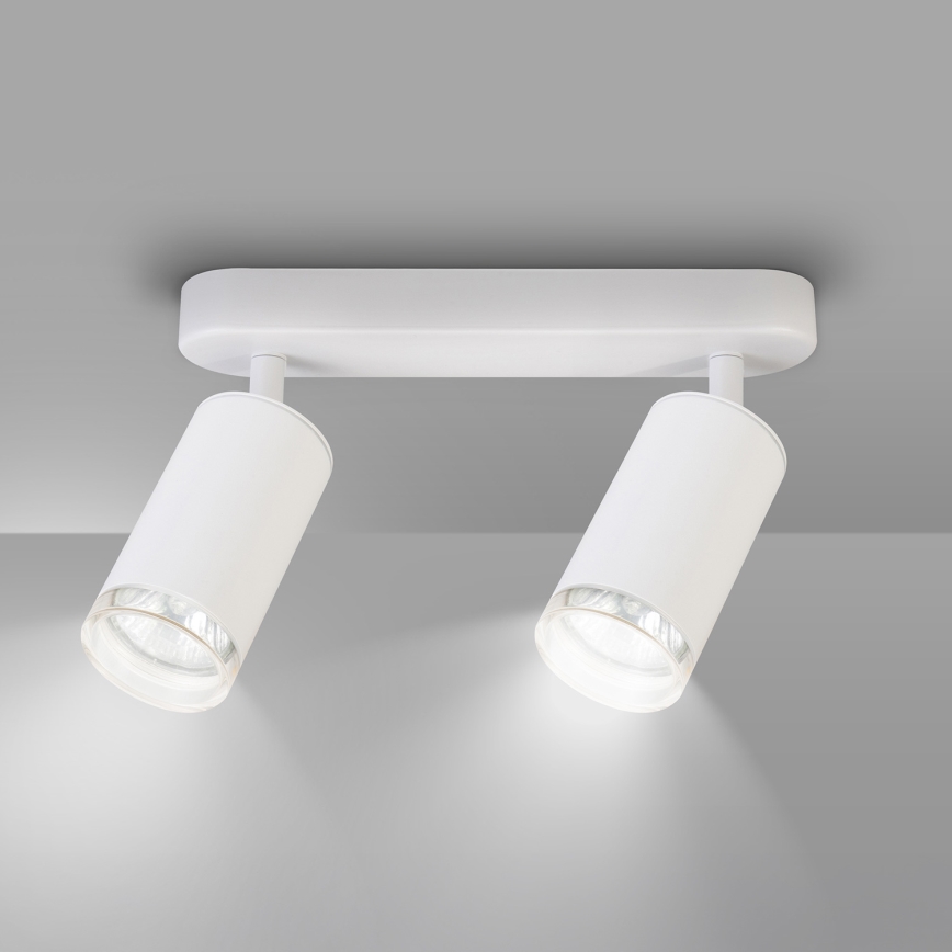 Brilagi - Luce Spot da bagno SELE 2xGU10/30W/230V IP44 bianco