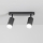 Brilagi - Luce Spot da bagno SELE 2xGU10/30W/230V IP44 nero