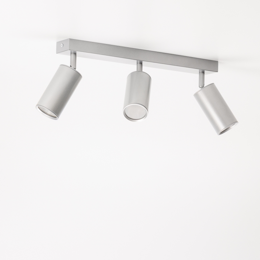 Brilagi - Luce Spot da bagno SELE 3xGU10/30W/230V IP44 argento