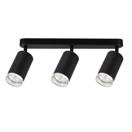 Brilagi - Luce Spot da bagno SELE 3xGU10/30W/230V IP44 nero