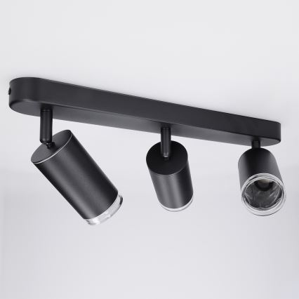 Brilagi - Luce Spot da bagno SELE 3xGU10/30W/230V IP44 nero