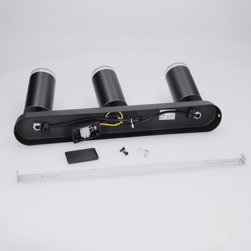 Brilagi - Luce Spot da bagno SELE 3xGU10/30W/230V IP44 nero