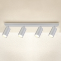 Brilagi - Luce Spot da bagno SELE 4xGU10/30W/230V IP44 argento