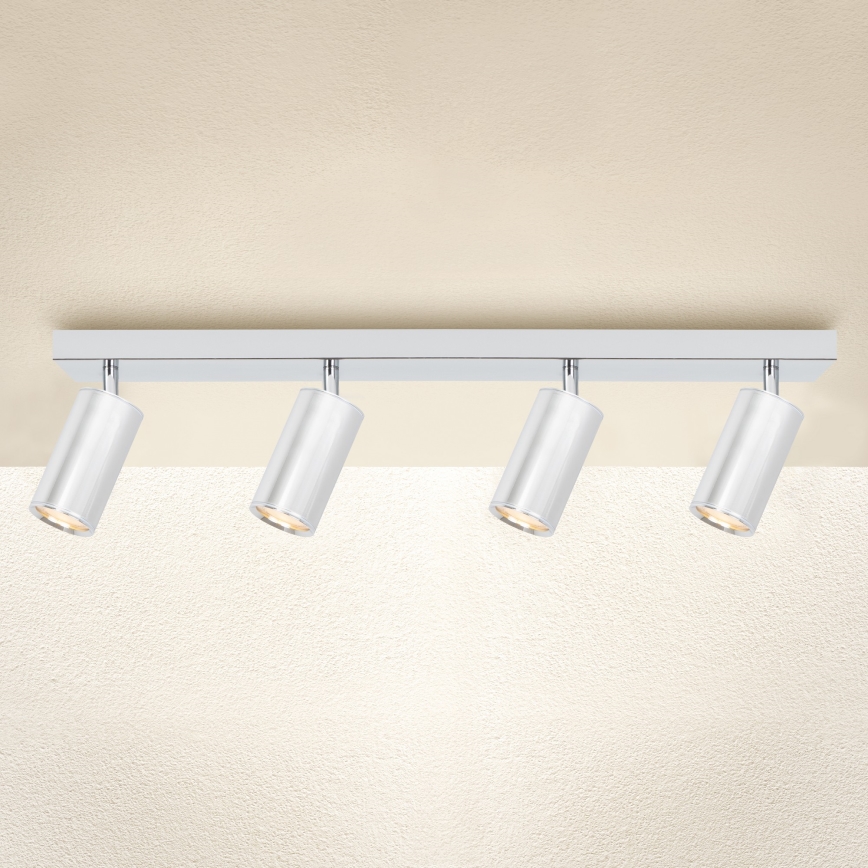 Brilagi - Luce Spot da bagno SELE 4xGU10/30W/230V IP44 cromo lucido