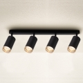 Brilagi - Luce Spot da bagno SELE 4xGU10/30W/230V IP44 nero