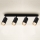 Brilagi - Luce Spot da bagno SELE 4xGU10/30W/230V IP44 nero