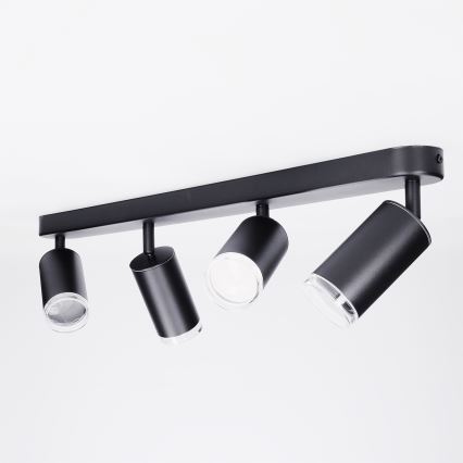 Brilagi - Luce Spot da bagno SELE 4xGU10/30W/230V IP44 nero