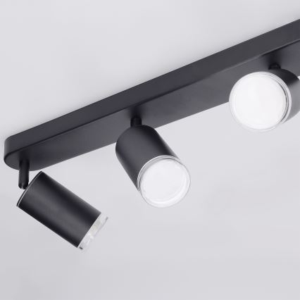 Brilagi - Luce Spot da bagno SELE 4xGU10/30W/230V IP44 nero