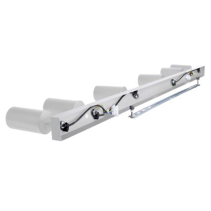 Brilagi - Luce Spot da bagno SELE 6xGU10/30W/230V IP44 argento