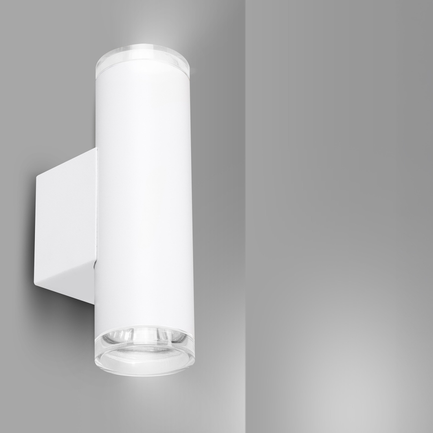 Brilagi - Faretto da muro per bagno SELE AQUA 4xGU10/30W/230V IP44 bianco