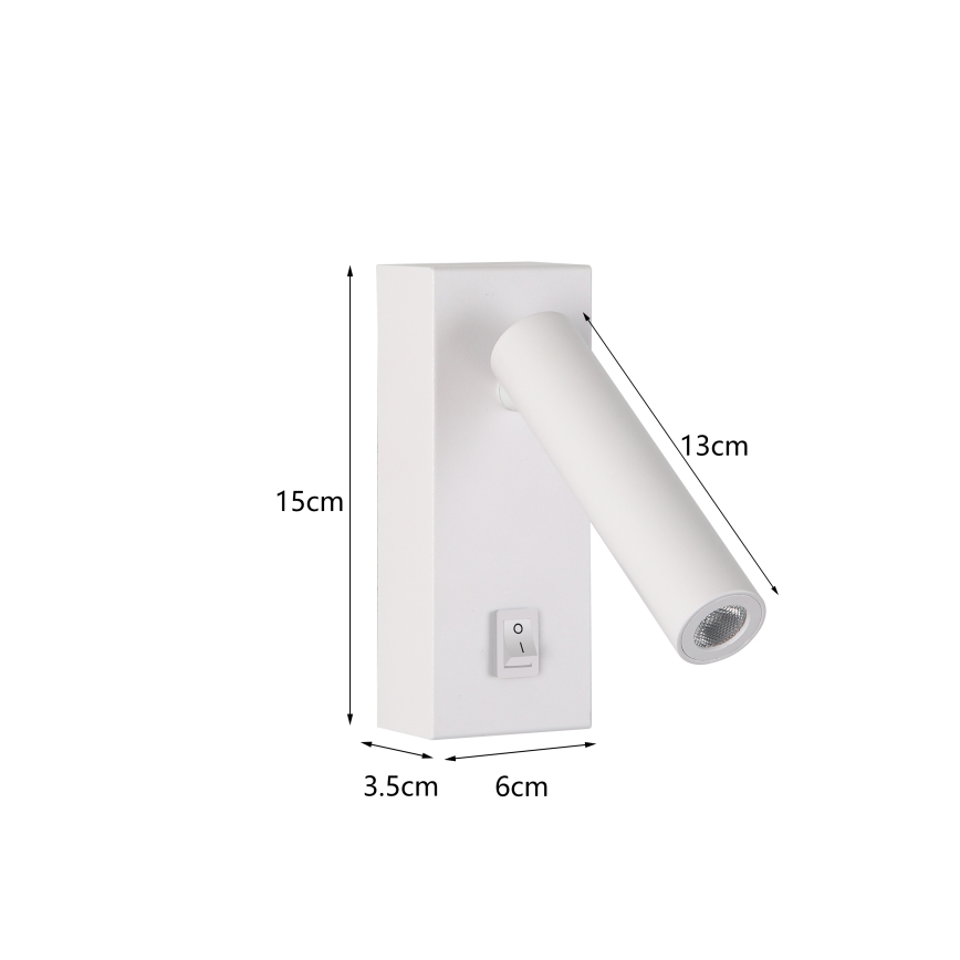 Brilagi - Luce Spot da parete a LED MAYA LED/3W/230V 4000K bianco