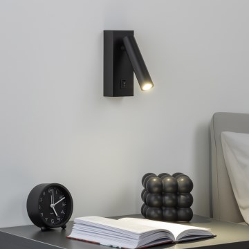 Brilagi - Luce Spot da parete a LED MAYA LED/3W/230V 4000K nero
