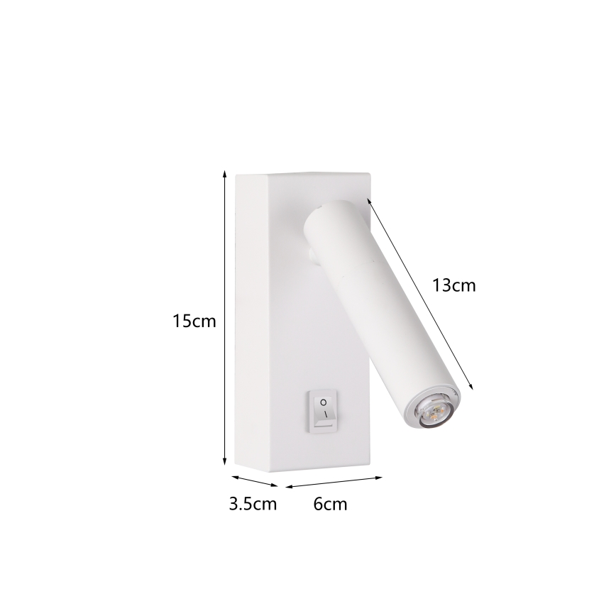 Brilagi - Luce Spot da parete LED MAYA 1xG9/7W/230V bianco