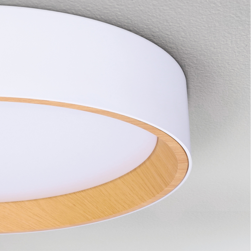 Brilagi - Plafonnier à intensité variable LARIOS LED/48W/230V 3000-6500K ø 39 cm blanc + Télécommande