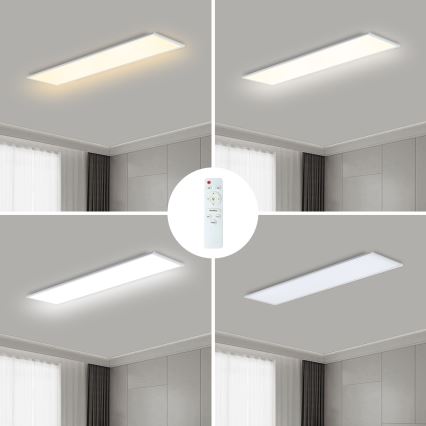 Brilagi - Plafonnier à intensité variable SLIMFRAME LED/58W/230V 120x30 cm 3000-6000K blanc + Télécommande