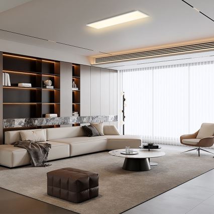 Brilagi - Plafonnier à intensité variable SLIMFRAME LED/58W/230V 120x30 cm 3000-6000K blanc + Télécommande