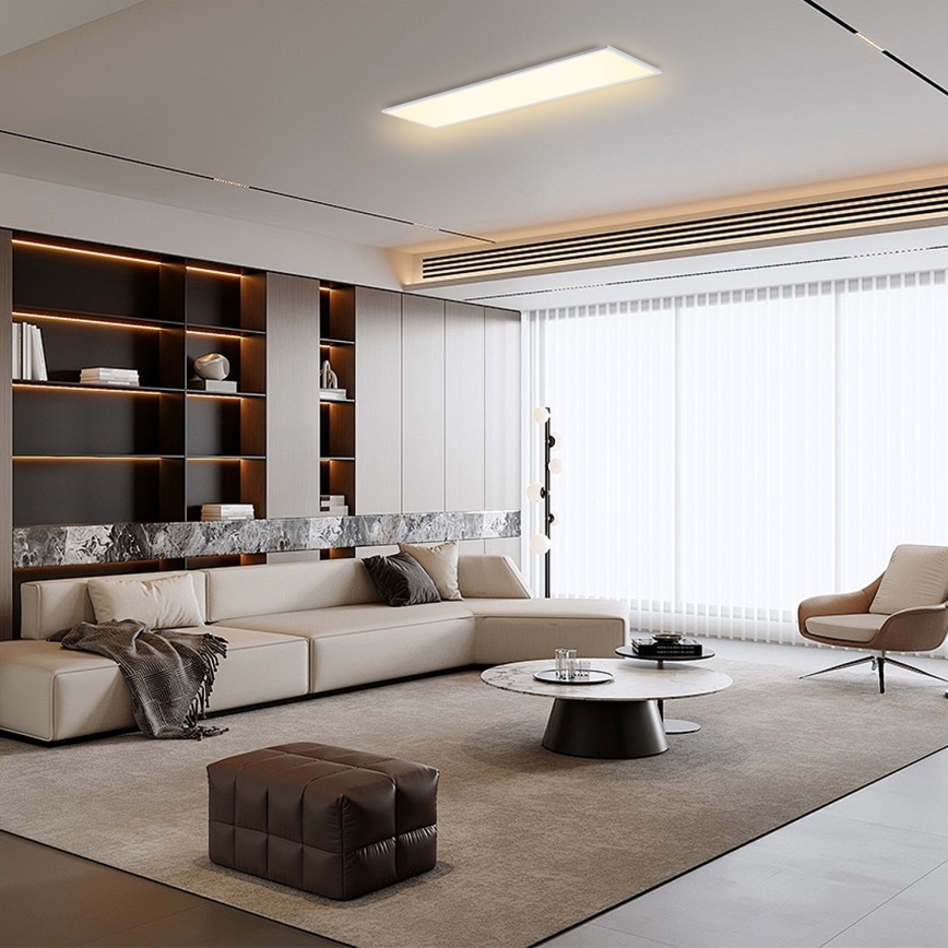 Brilagi - Plafonnier à intensité variable SLIMFRAME LED/58W/230V 120x30 cm 3000-6000K blanc + Télécommande