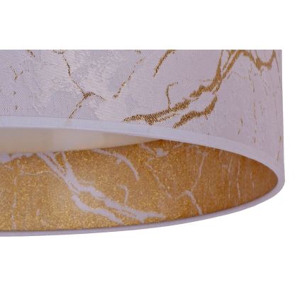 Brilagi - Plafonnier à intensité variable VELVET SMART LED/36W/230V d. 55 cm 2700-6500K Wi-Fi Tuya blanc/doré + Télécommande