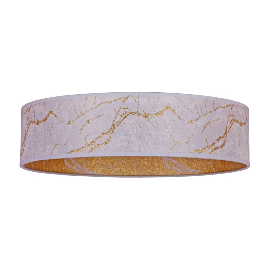 Brilagi - Plafonnier à intensité variable VELVET SMART LED/36W/230V d. 55 cm 2700-6500K Wi-Fi Tuya blanc/doré + Télécommande