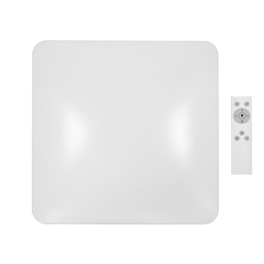 Brilagi - Plafonnier à intensité variable VELVET SQUARE LED/24W/230V 3000/4000/6500K + télécommande crème