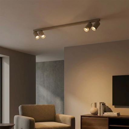 Brilagi - Luminaire à spots SELE LONG 4xGU10/30W/230V beige