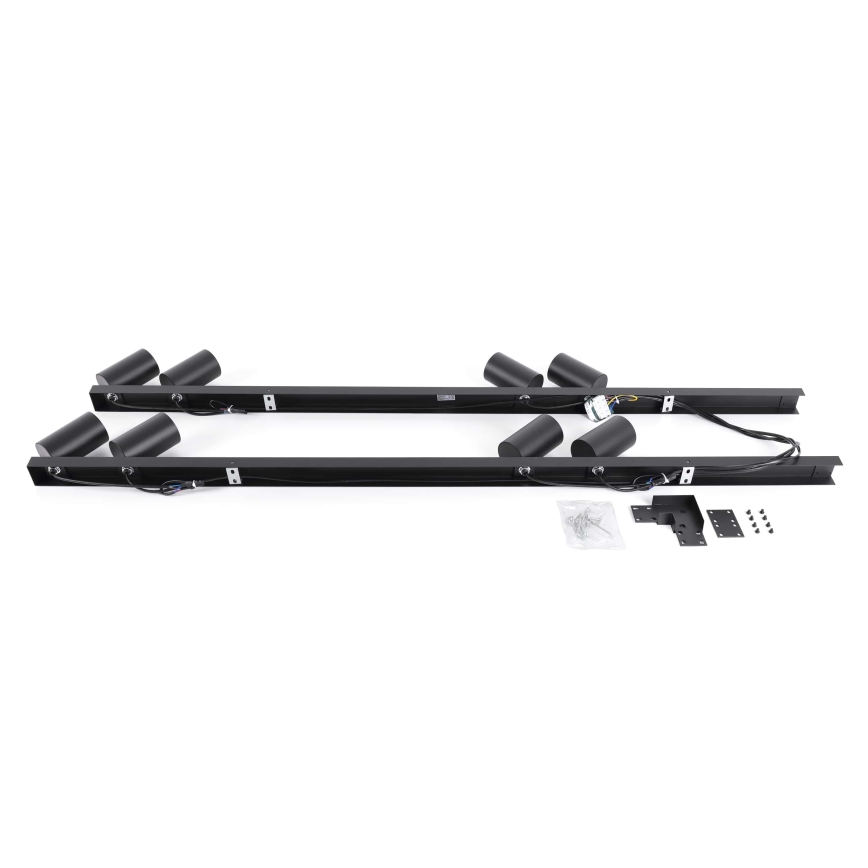 BRILAGI - Luminaire à spots SELE LONG 8xGU10/30W/230V noir