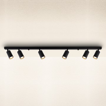 Brilagi - Luminaire à spots SELE MODERN 6xGU10/30W/230V noir