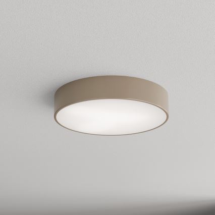 Brilagi - Plafonnier extérieur avec détecteur CLARE 3xE27/72W/230V d. 40 cm IP54 beige