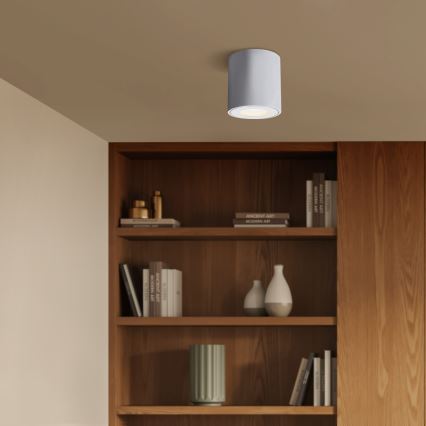 Brilagi - MIA : luminaire LED RGBW dimmable pour salle de bains, 1x GU10 (30 W), 230 V, 2700–6500 K, Wi‑Fi, 84×80 mm, blanc, IP54