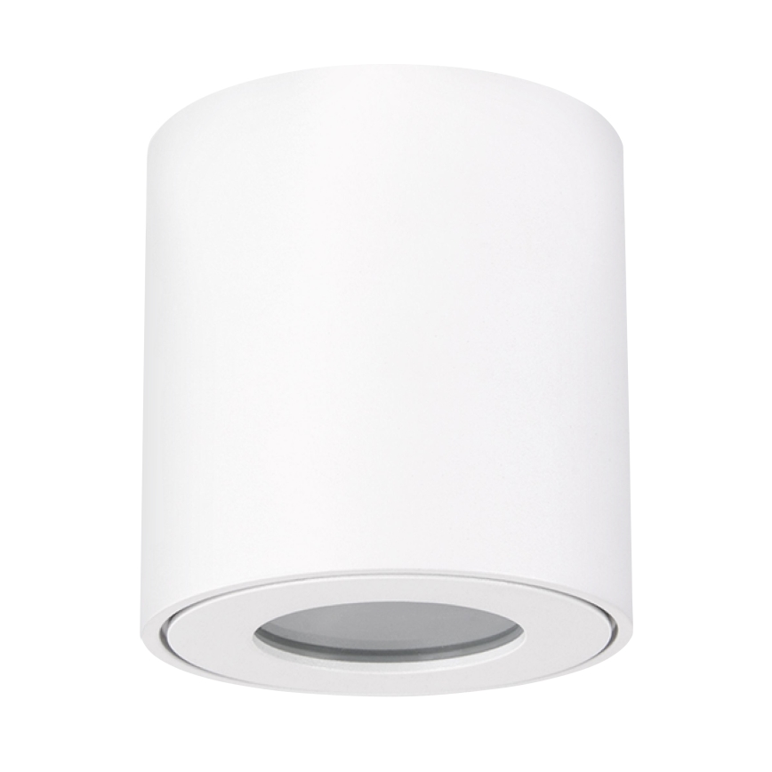Brilagi - MIA : luminaire LED RGBW dimmable pour salle de bains, 1x GU10 (30 W), 230 V, 2700–6500 K, Wi‑Fi, 84×80 mm, blanc, IP54