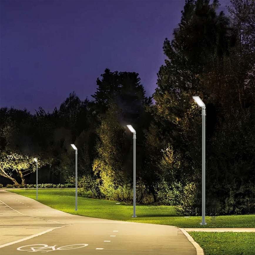 Brilagi - Lampe de rue LED extérieure articulée URBANLIGHT LED/50W/230V gris IP65