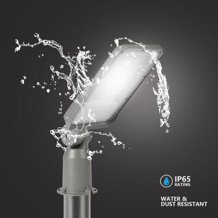 Brilagi - Lampe de rue LED extérieure articulée URBANLIGHT LED/50W/230V gris IP65