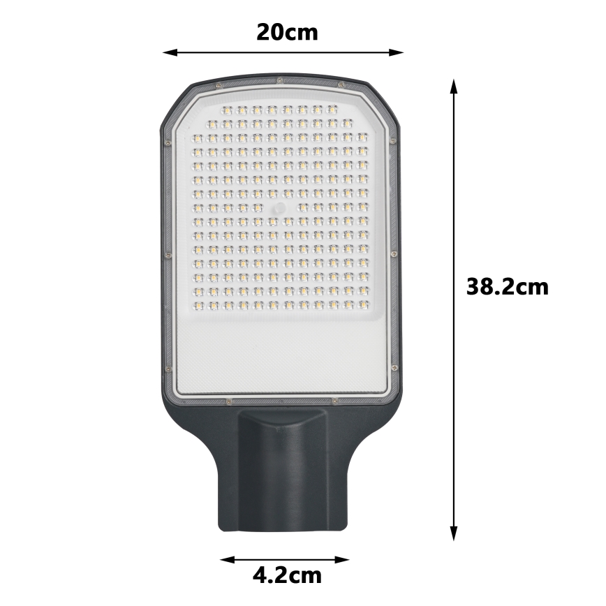 Brilagi - Luminaire de voirie LED URBANLIGHT 100W/230V, finition anthracite, IP65