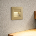 Brilagi - luminaire d'escalier LED STEP LIGHT LED/1,5W/230V IP44 doré