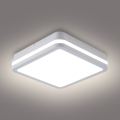 Brilagi - Luminaire d'extérieur LED BENE, 18 W, 230 V, 22 x 22 cm, blanc, IP54
