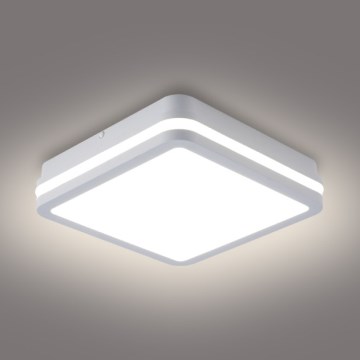 Brilagi - Luminaire d'extérieur LED BENE, 18 W, 230 V, 22 x 22 cm, blanc, IP54