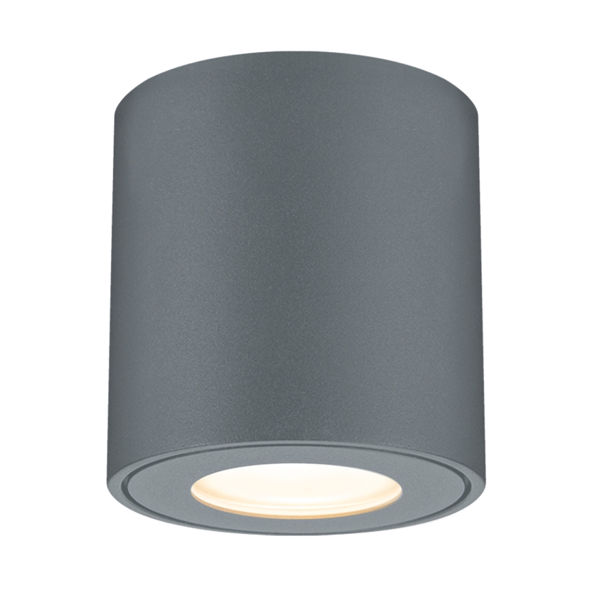 Brilagi - Luminaire extérieur LED RGBW dimmable MIA 1xGU10/4,8W/230V 3000K 84x80 mm anthracite IP54 + télécommande