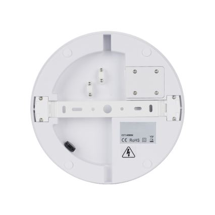 Brilagi - Plafonnier d'extérieur LED avec détecteur BENE LED/24W/230V Ø 26 cm blanc IP54