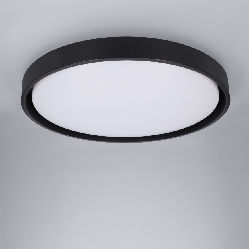 Brilagi - Plafonnier LED dimmable MATTEO LED/60W/230V 3000-6500K Ø 51,5 cm noir + télécommande