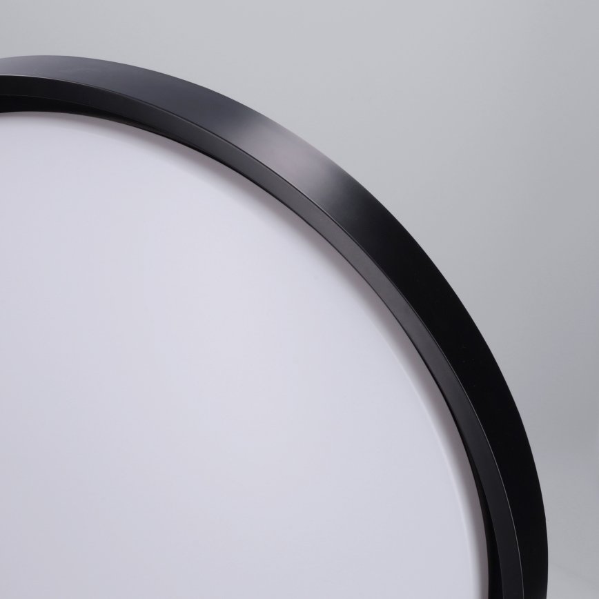 Brilagi - Plafonnier LED dimmable MATTEO LED/60W/230V 3000-6500K Ø 51,5 cm noir + télécommande