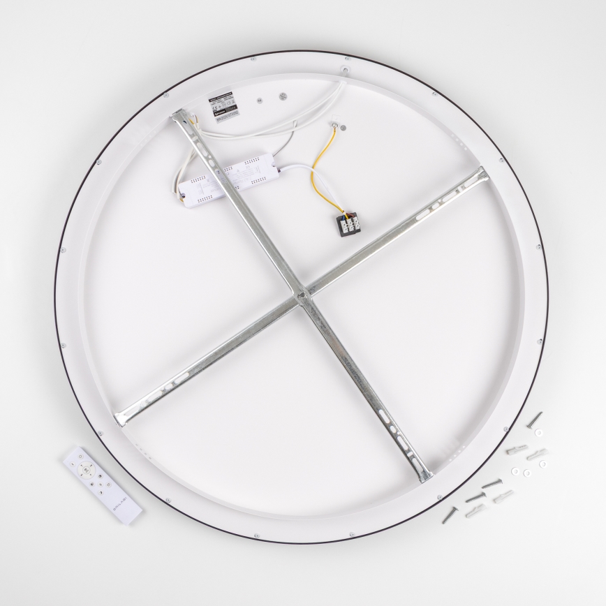 Brilagi - Plafonnier LED dimmable FALCON II LED/108W/230V 3000-6500K Ø 80 cm noir + télécommande