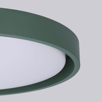 Brilagi - Plafonnier LED dimmable MATTEO LED/48W/230V 3000-6500K Ø 41 cm vert + télécommande