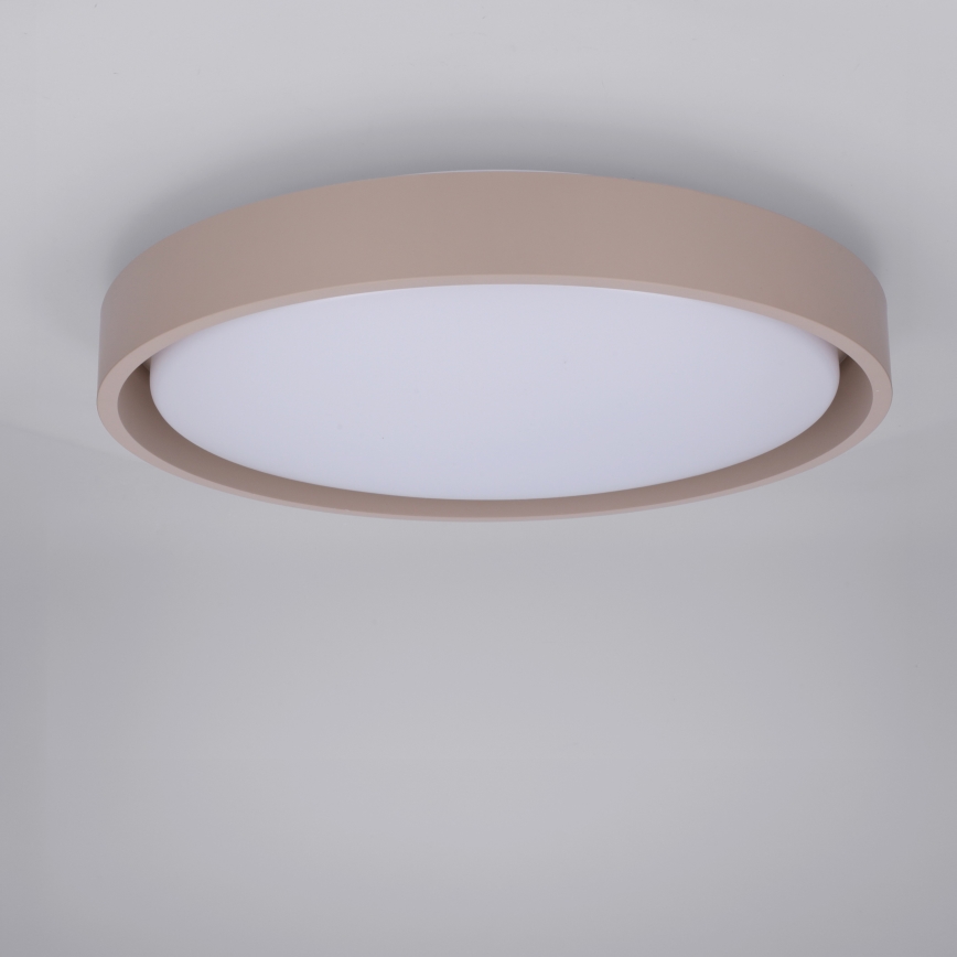 Brilagi - Plafonnier LED dimmable MATTEO LED/48W/230V 3000-6500K Ø 41 cm taupe + télécommande