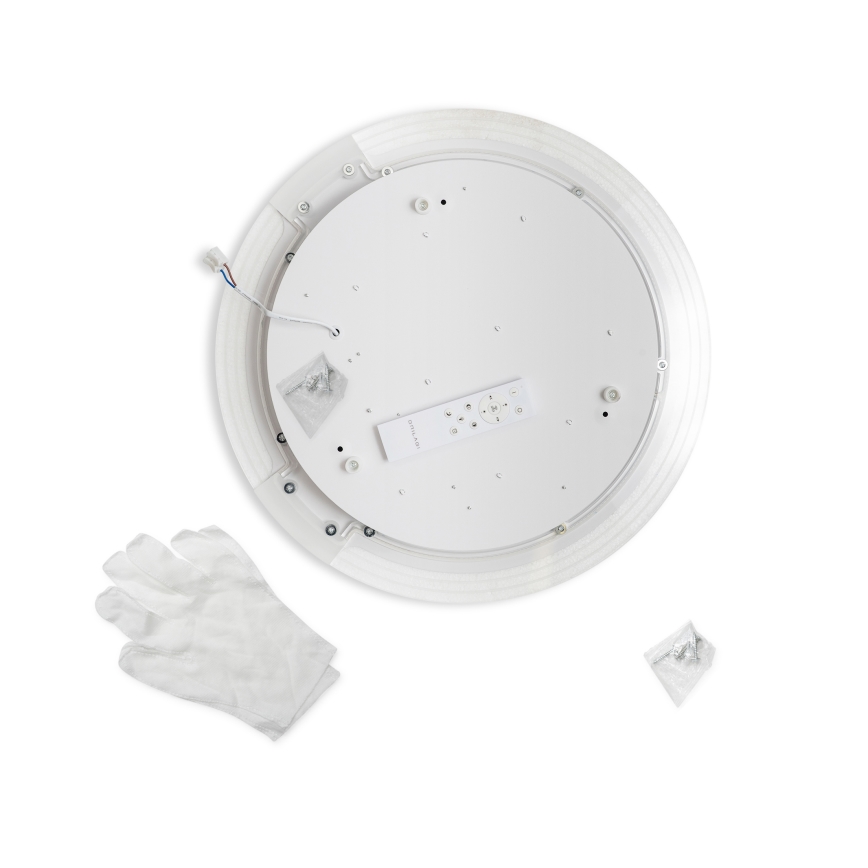 Brilagi - Plafonnier LED dimmable ORELIS LED/80W/230V 3000-6000K Ø 50 cm + télécommande