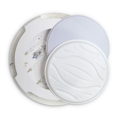 Brilagi - Plafonnier LED dimmable ORELIS LED/80W/230V 3000-6000K Ø 50 cm + télécommande